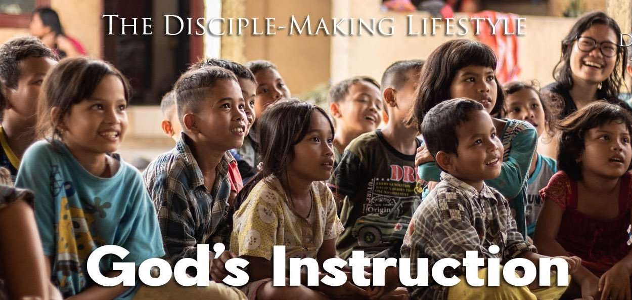 IEA Devo 2021 GodsInstruction • Becoming a Disciple-Maker